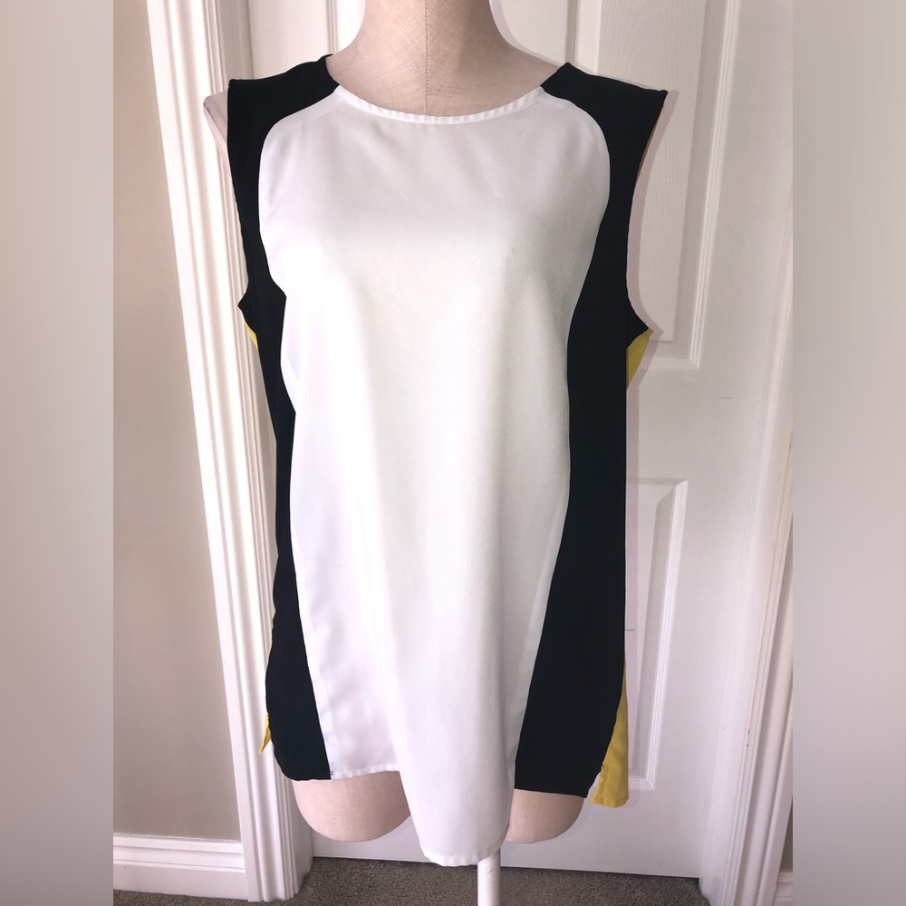 Black Label sleeveless blouse